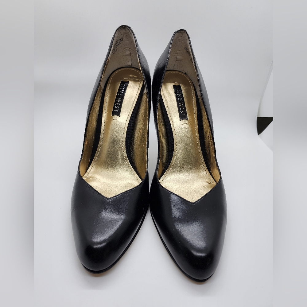 Nine West 4" Black Heels Sz 8.5